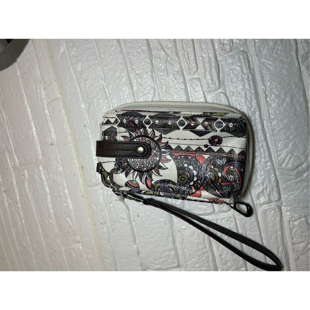 Sakroots Cell Phone Wristlet floral